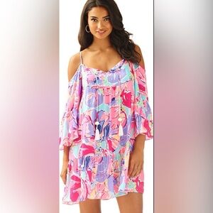 Lilly Pulitzer Alanna Dress in Jam Out Print NWT Size XS